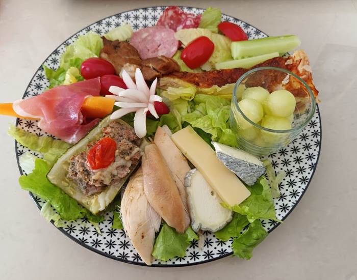 Au Nom des Dames - assiette gourmande estivale