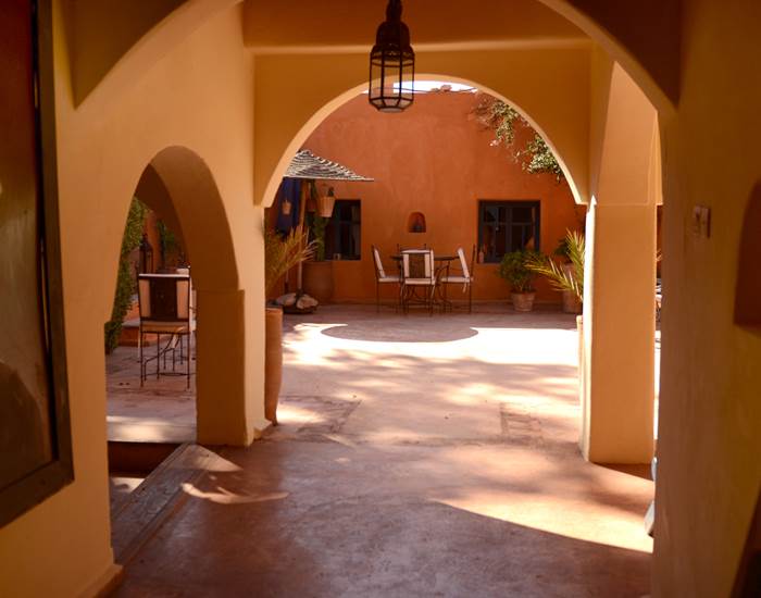 Le patio et sa couba