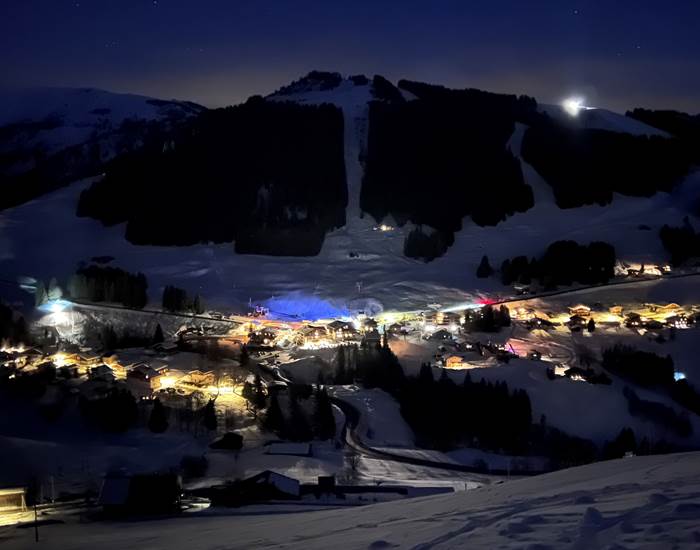 Vue depuis le chalet Lachat