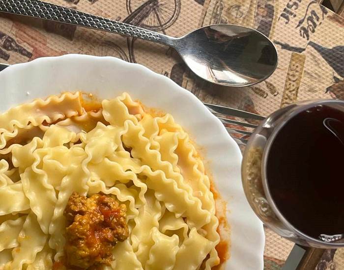Plat réconfortant fait maison