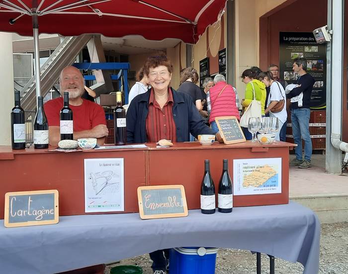 Nos amis vignerons du Domaine Les Tuileries 🍷🍷🍷