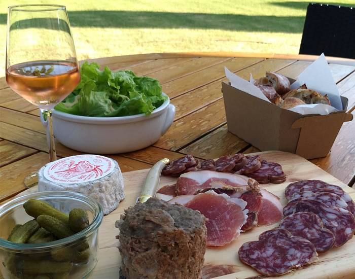 Planche de charcuterie et fromage