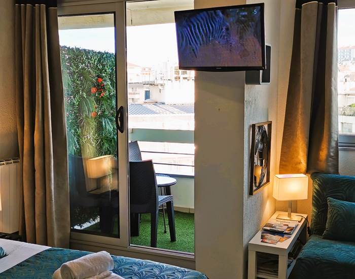 Cosy tout en dominant la ville
