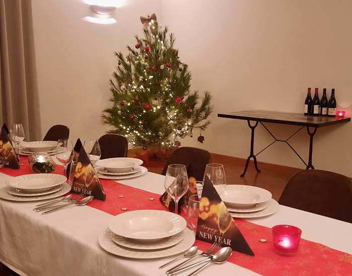 Table d'hôtes Fêtes de fin d'année Le Coq du Nord -Mailhac