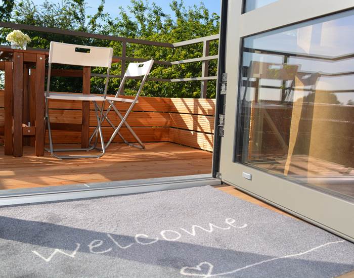 Terrasse de 2 m sur 3 m