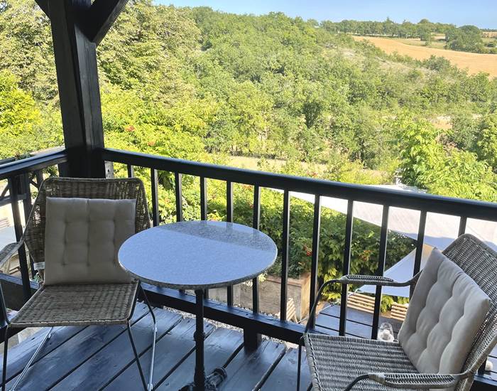 Vue balcon Chambre 1
