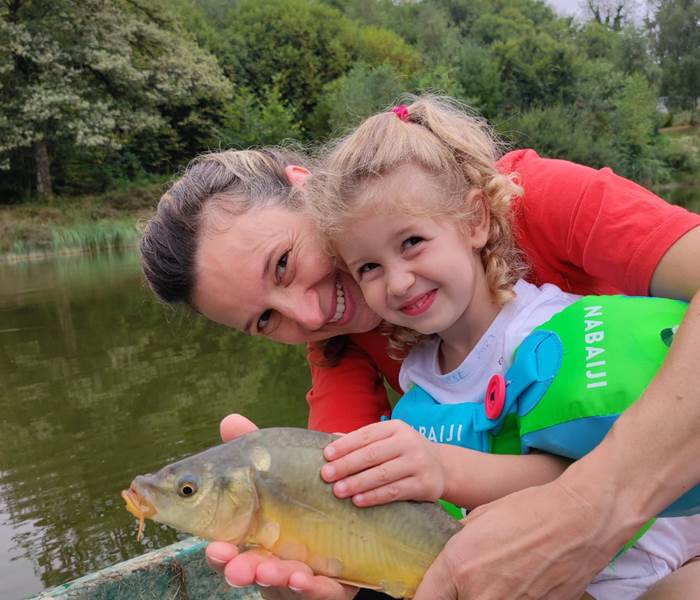 Bonne pêche les bois de saint Auvent