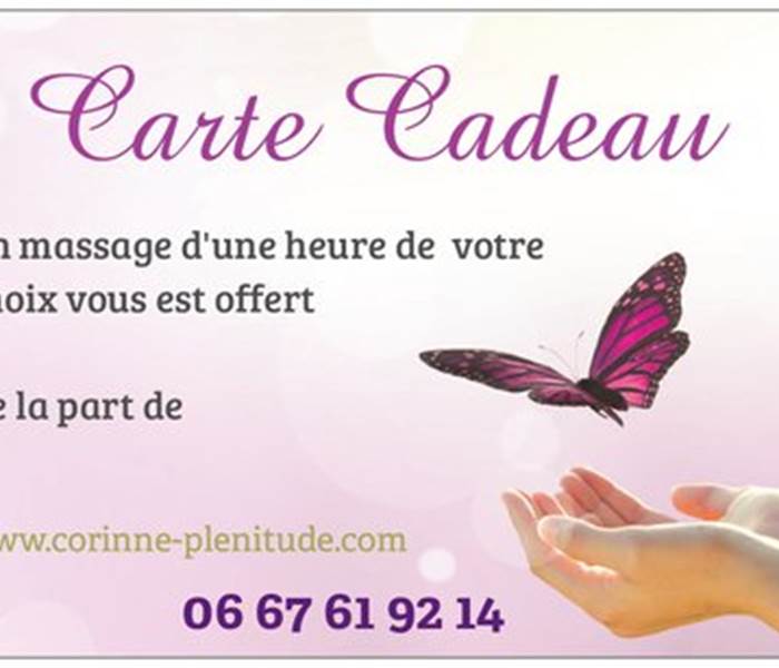 Carte cadeau Corinne