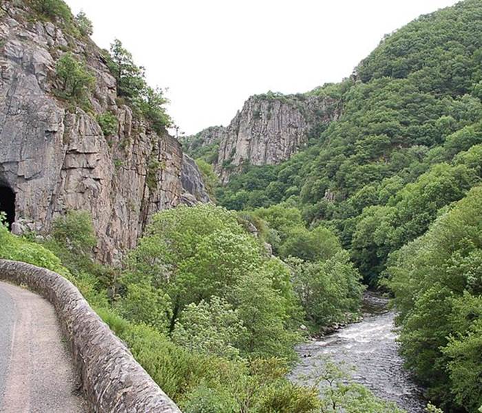 les gorges de la Sioule