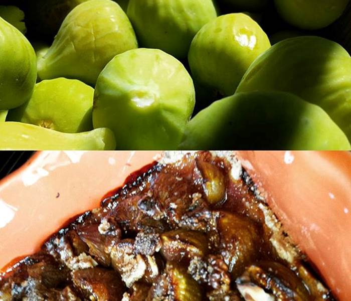 Tarte aux Figues vertes