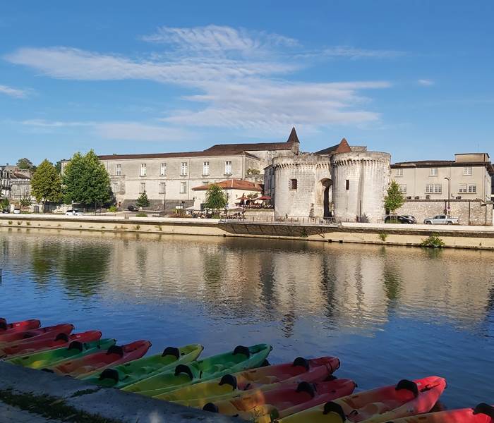 La Charente sur les quais de Cognac