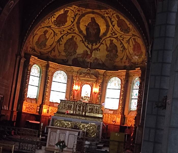 L'ancienne Cathédrale Sainte-Marie dans le Béarn