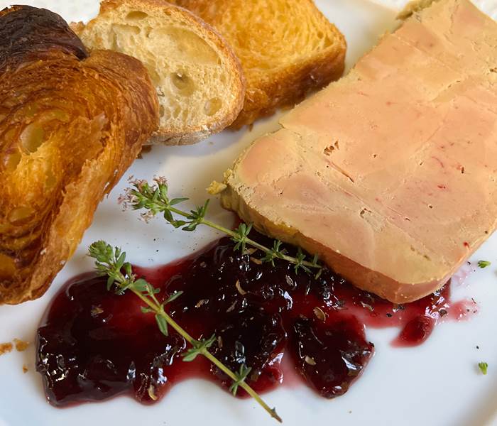 Foie gras - Restaurant la Brasserie à Treignac