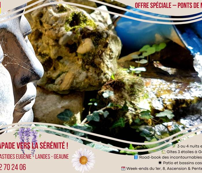 Offre spéciale Ponts du mois de Mai