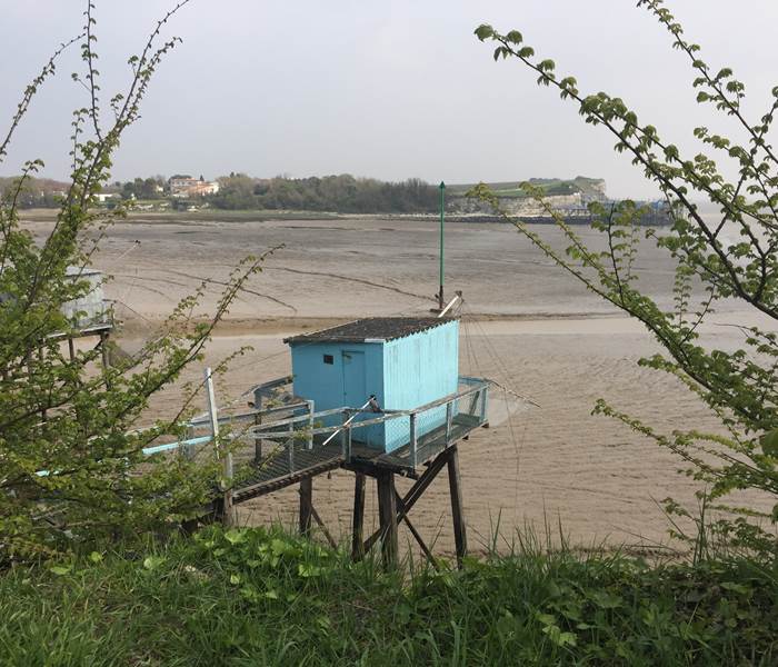 Talmont - carrelet
