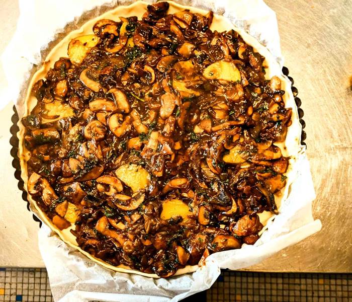 Tarte forestière