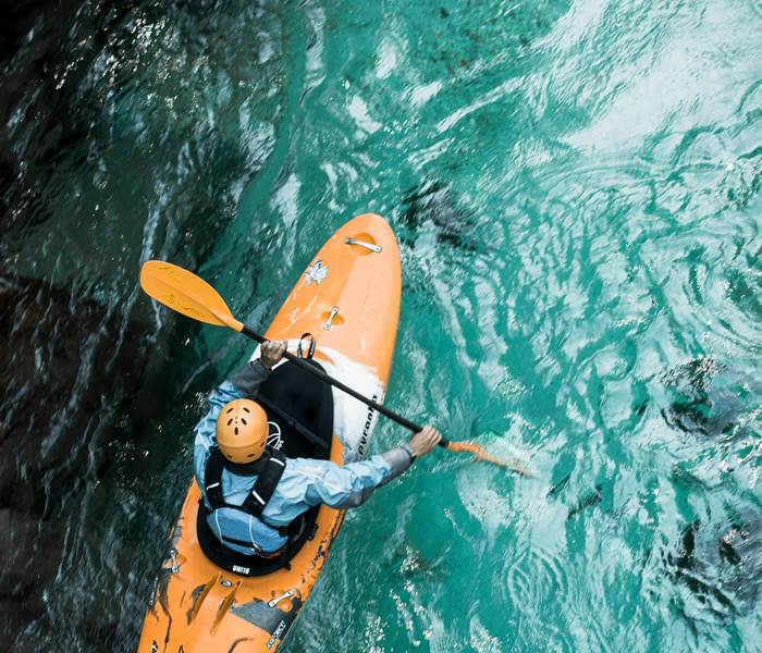 Descente de la Lesse en Kayak