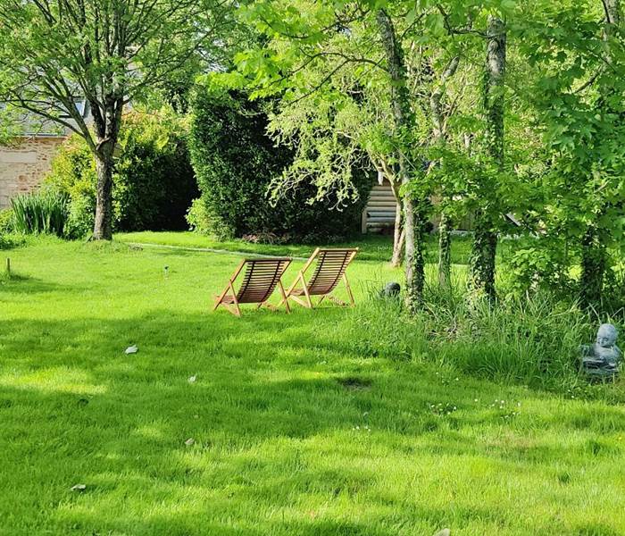 jardin maison d'hôtes morbihan bretagne séjour bien être cure ayurvédique