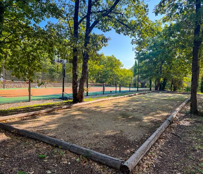 Terrain de pétanque
