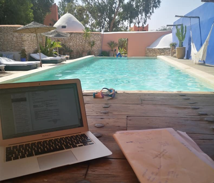 télétravail à Baoussala