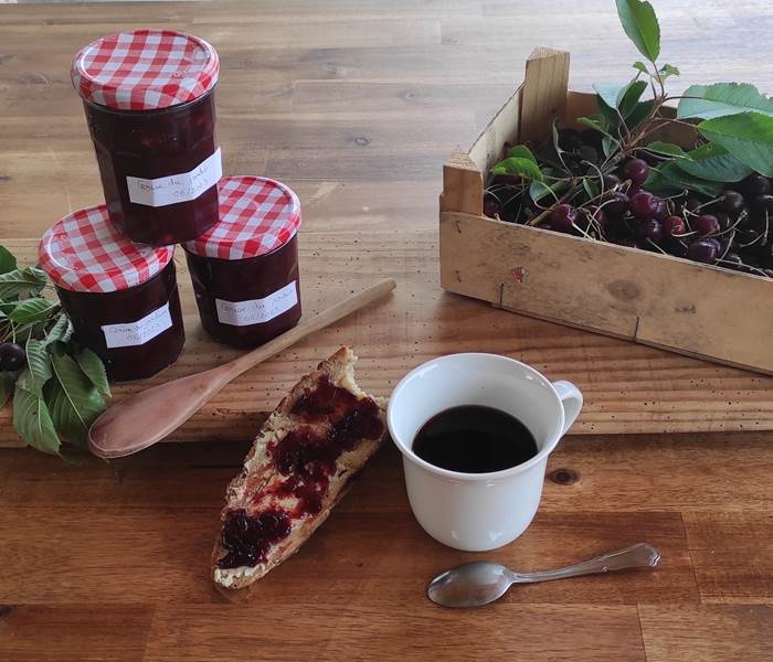 BRITAVIT Confiture de cerises du jardin