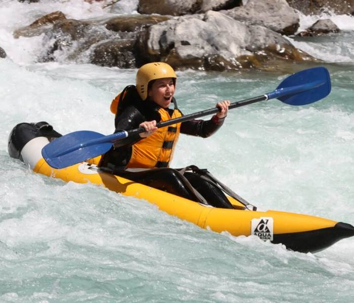 De Bleu à Blanc Rafting