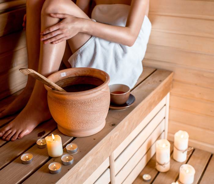 Sauna, prends soin de toi
