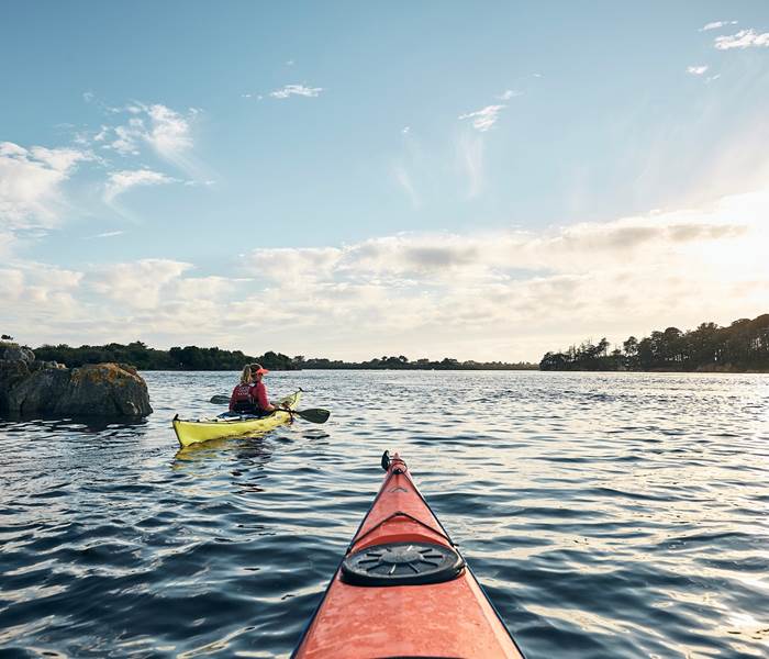 Domaine de Kerizel-Bretagne sud-Maison d'hôtes-kayak-© A.Lamoureux – Golfe du Morbihan Vannes tourisme