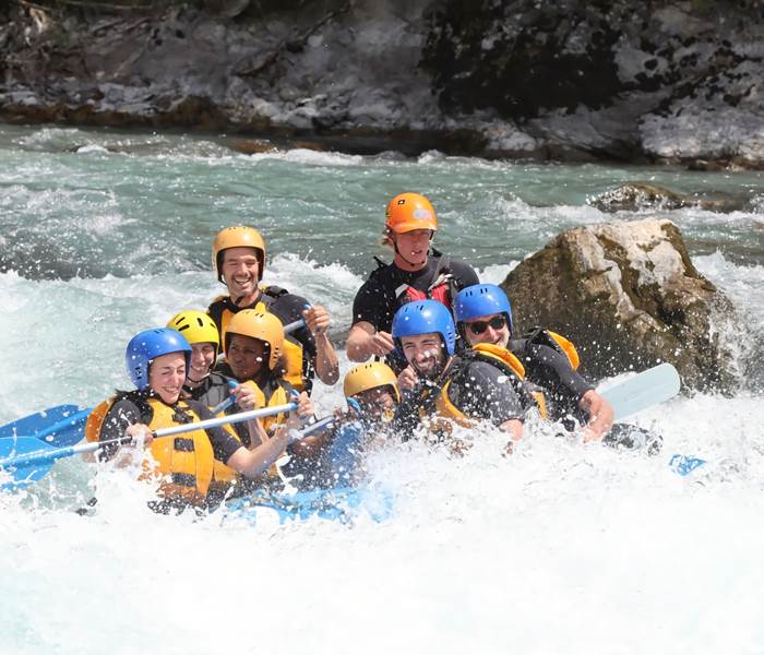 De Bleu à Blanc Rafting