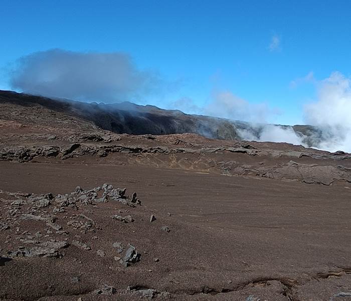La Plaine des Sables et son paysage lunaire