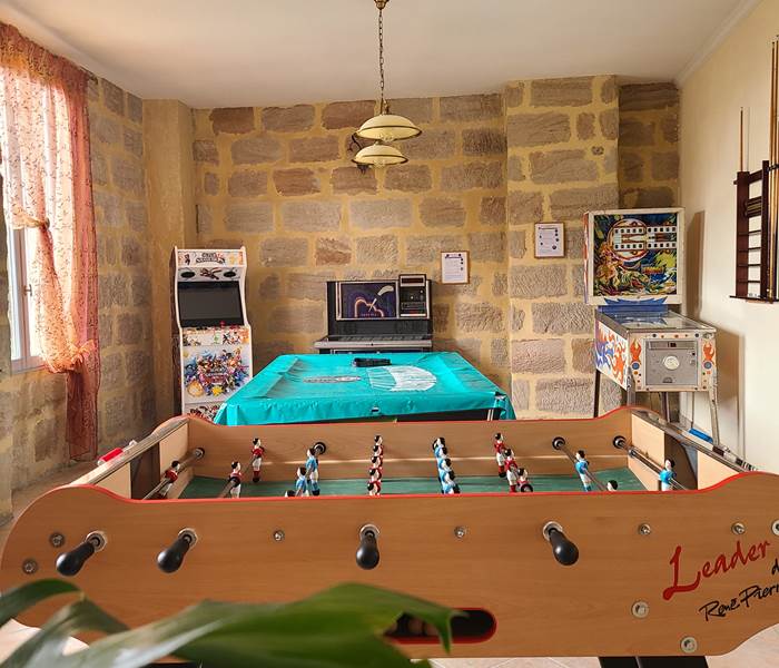 Salle de gaming au repos