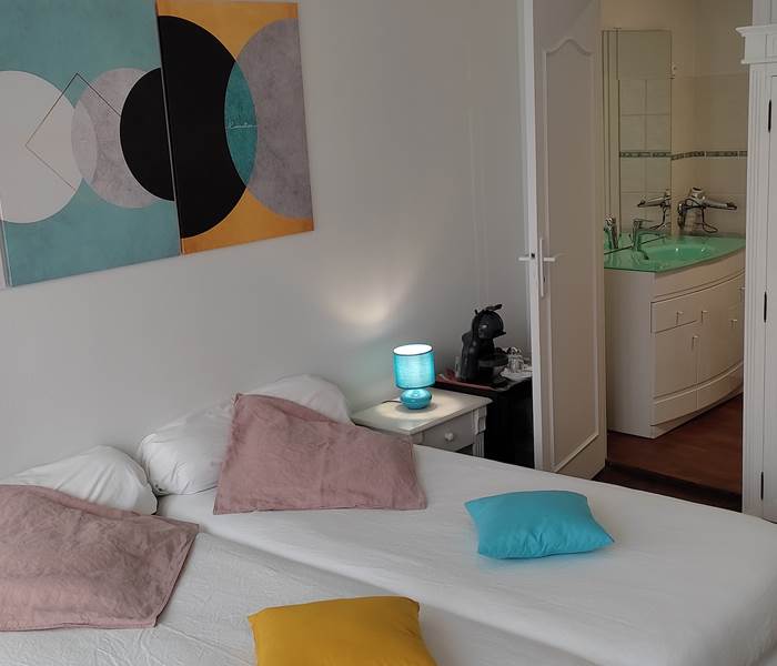 Maison d'hôtes l'Amphitryon - Nouvelle décoration de la chambre Aspe
