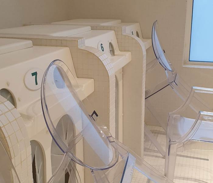 Centre thermal Eugénie-les-Bains. Soins pour mains, genoux et pieds