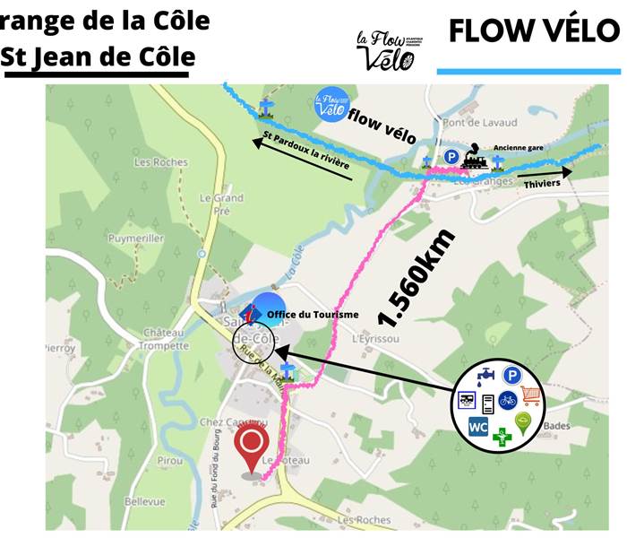 Carte d'accès - Grange de la Côle