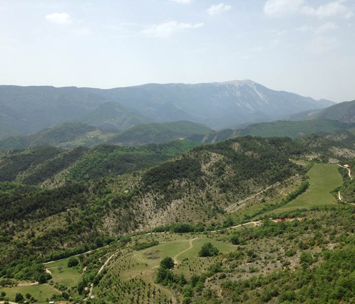 Vue Mont Ventoux - Montbrun Les Bains