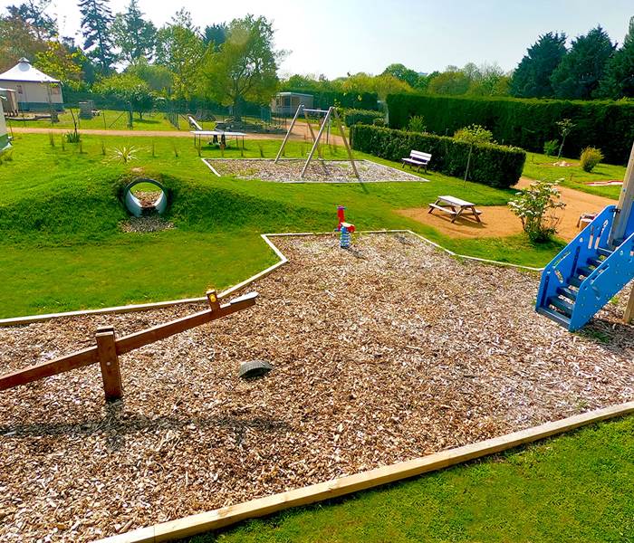L'aire de jeux pour les enfants