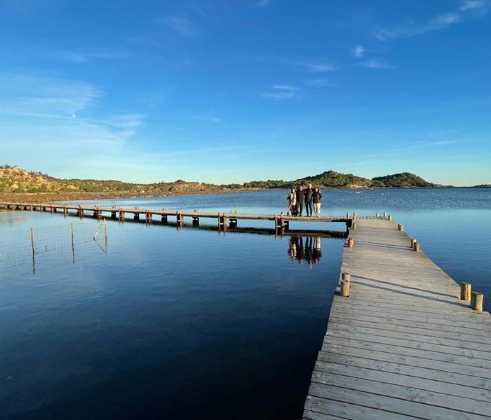 randonnée "sur l'eau" à 30 minutes des gites Corbieres à Peyriac de mer