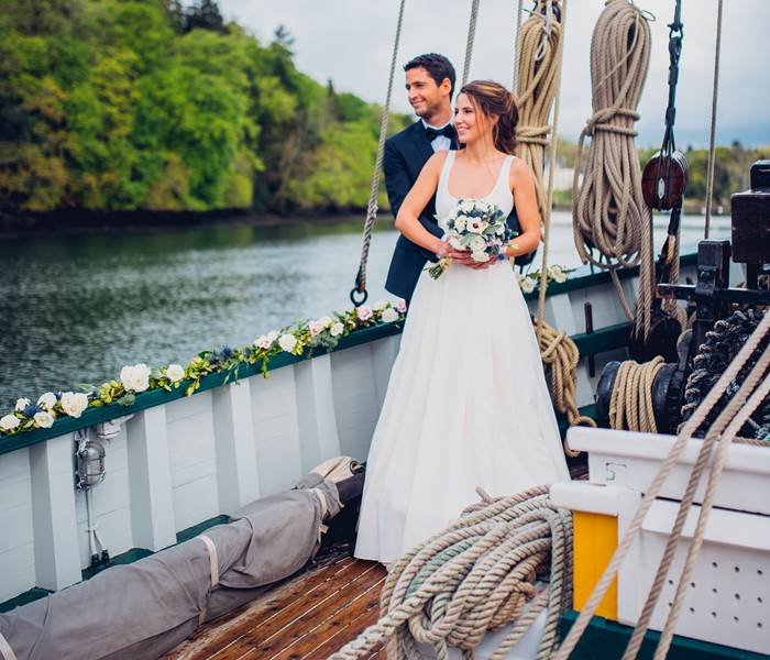 Réaliser ses photos de mariage à bord