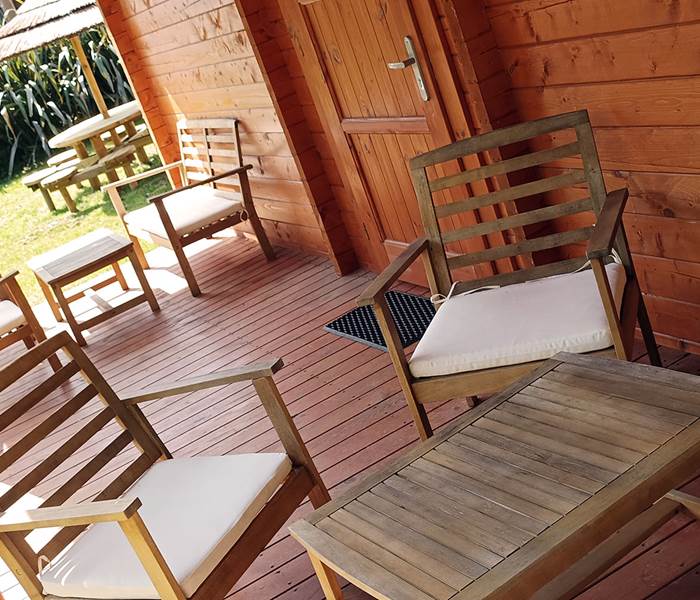 Chalet Komodo - Terrasse couverte