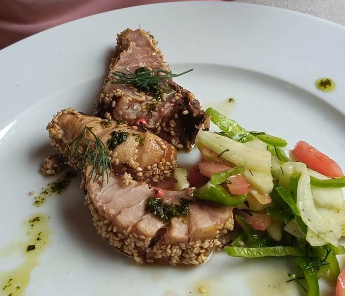 Tataki d'espadon