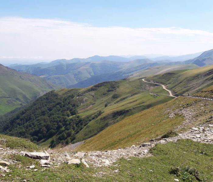 Le Port de Larrau dans les Pyrénées Béarnaises