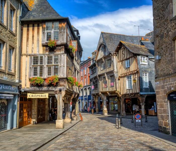 Dinan centre historique médiévale