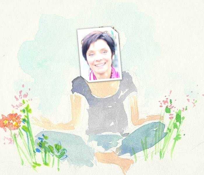 Anne-Sophie, la Yogi