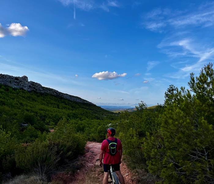 balade à VTT électrique depuis les Gites Corbières