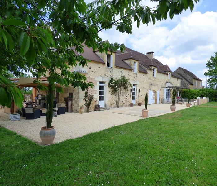 La maison côté sud