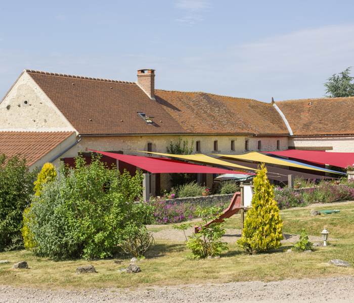 La ferme Saint Sebastien à Charroux