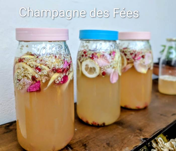 Champagne des Fées en préparation