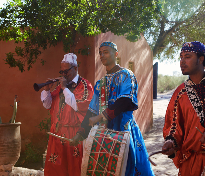 Gnawas pendant un mariage