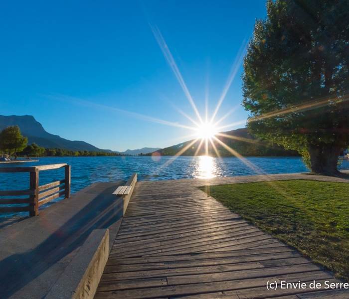 Le plan d'Eau d'Embrun