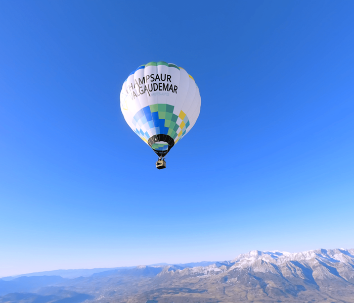 Hautes-Alpes Montgolfière - La Bâtie-Neuve